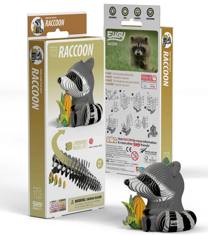 Raccoon 3D Puzzle
