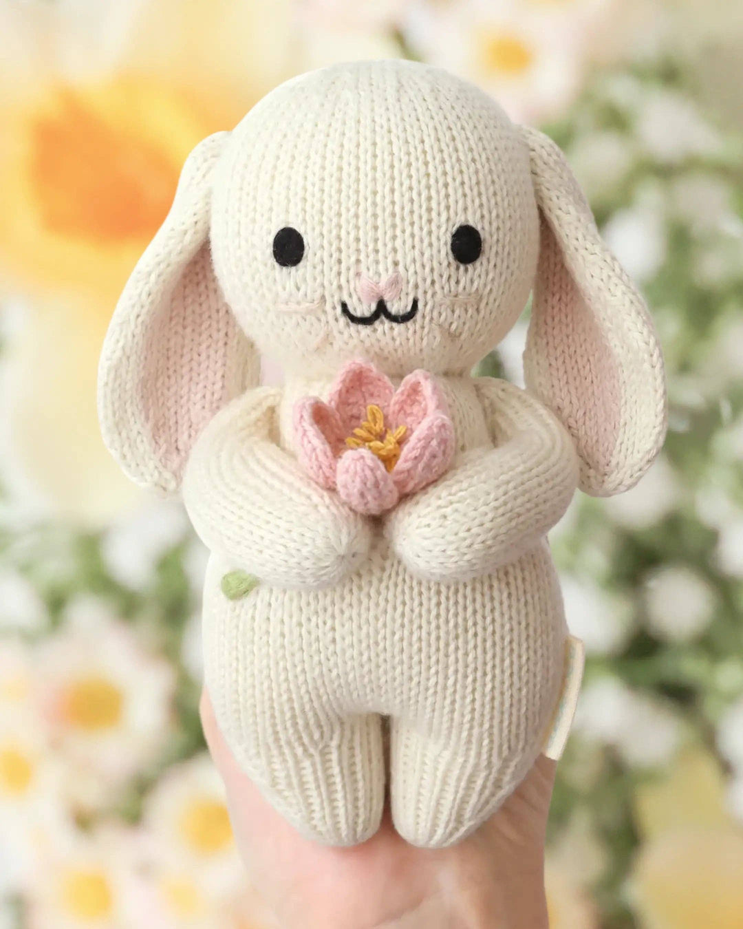 Baby Bunny - blooming tulip, by cuddle+kind: Handmade Dolls
