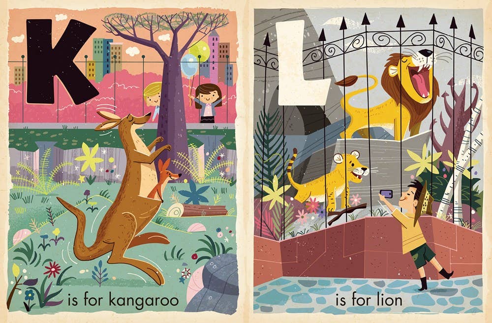 Z is for Zoo: Alphabet board book