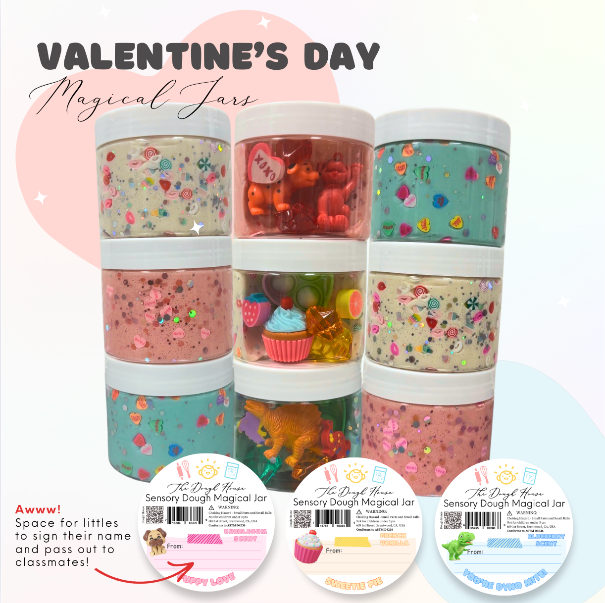 Valentine's Day Magical Jars