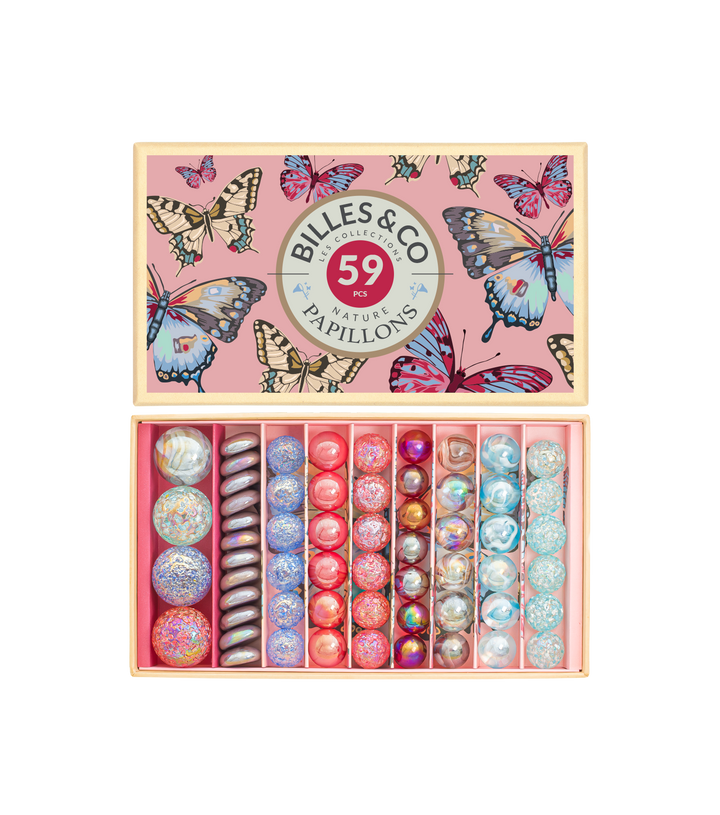 Butterfly Anamorphic Marbles Treasure Box