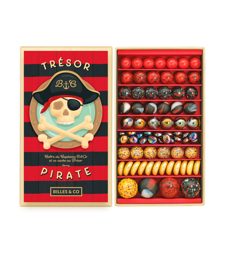 Pirate Marbles Treasure Box