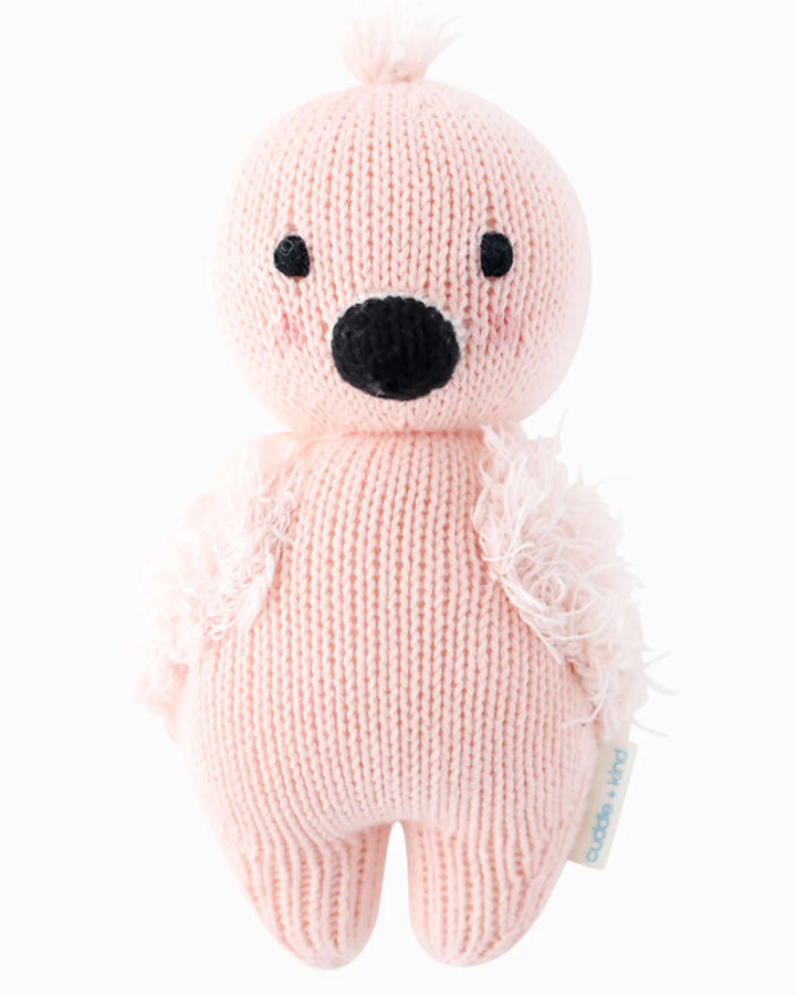 Baby Flamingo by Cuddle+Kind: Handmade Dolls