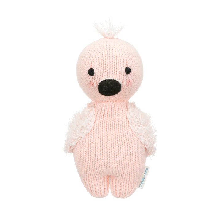 Baby Flamingo by Cuddle+Kind: Handmade Dolls