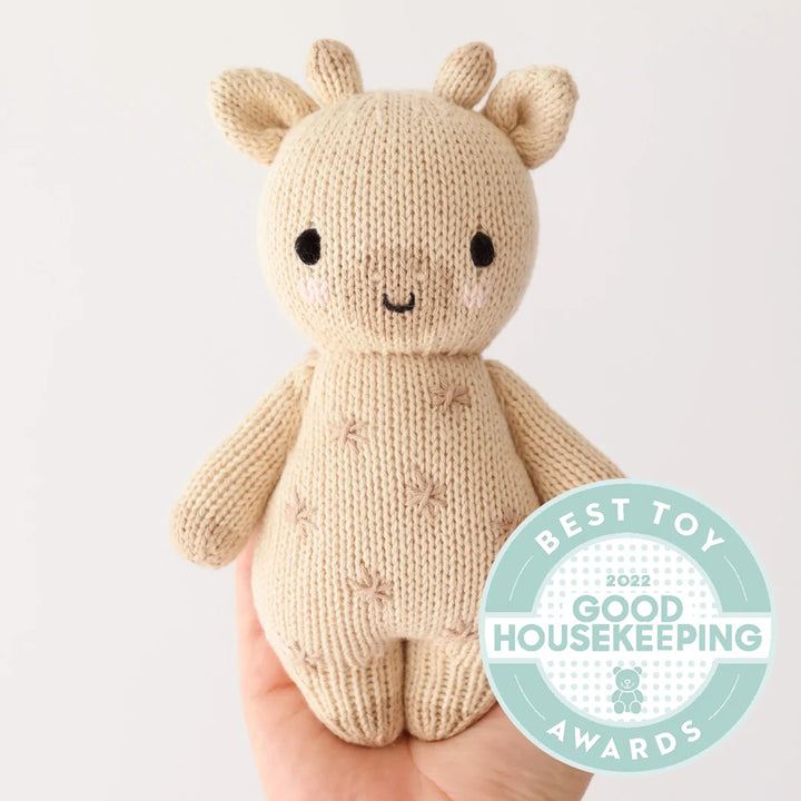 Baby Giraffe by Cuddle+Kind: Handmade Dolls