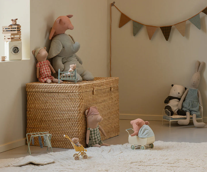 Pig, Baby in Box - Boy by Maileg