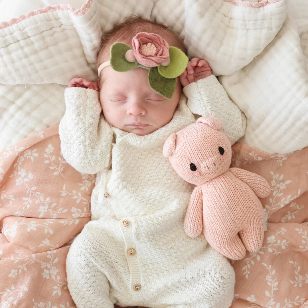Baby Piglet by Cuddle+Kind: Handmade Dolls