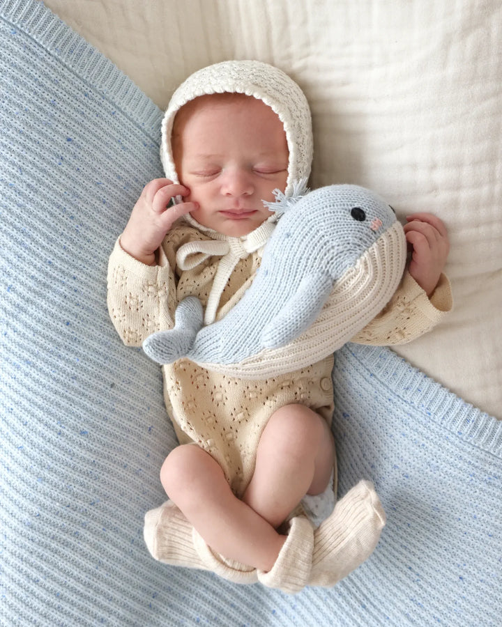 Baby Whale by Cuddle+Kind: Handmade Dolls
