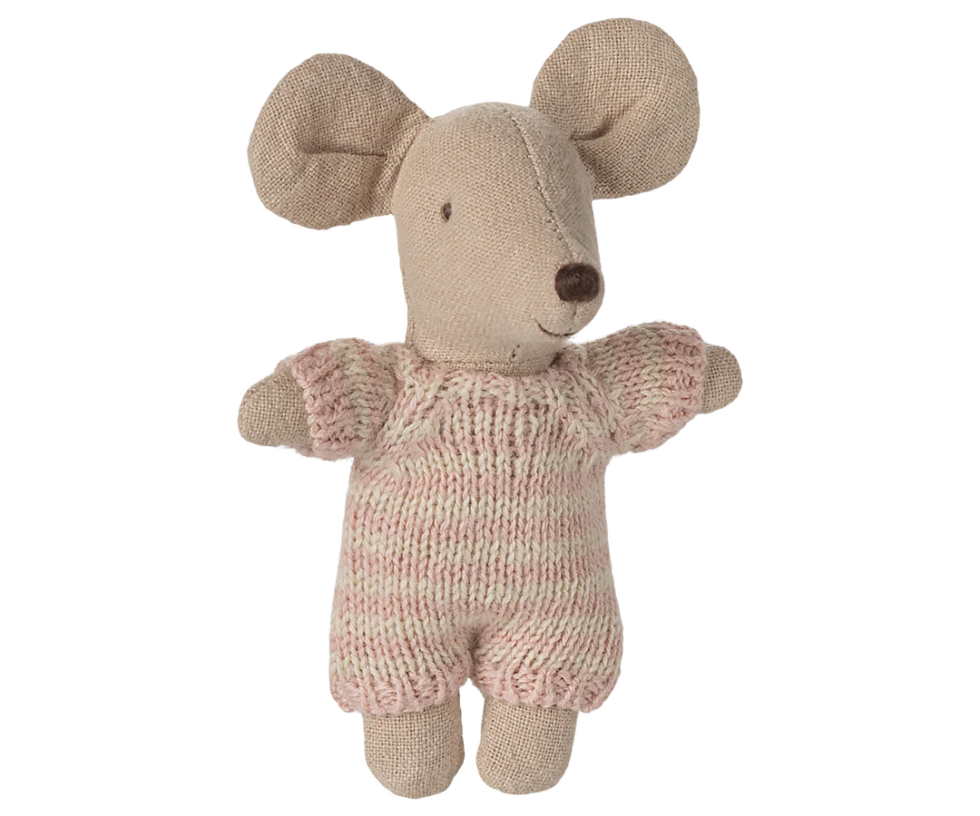 Baby Mouse Carry Cot - Rose