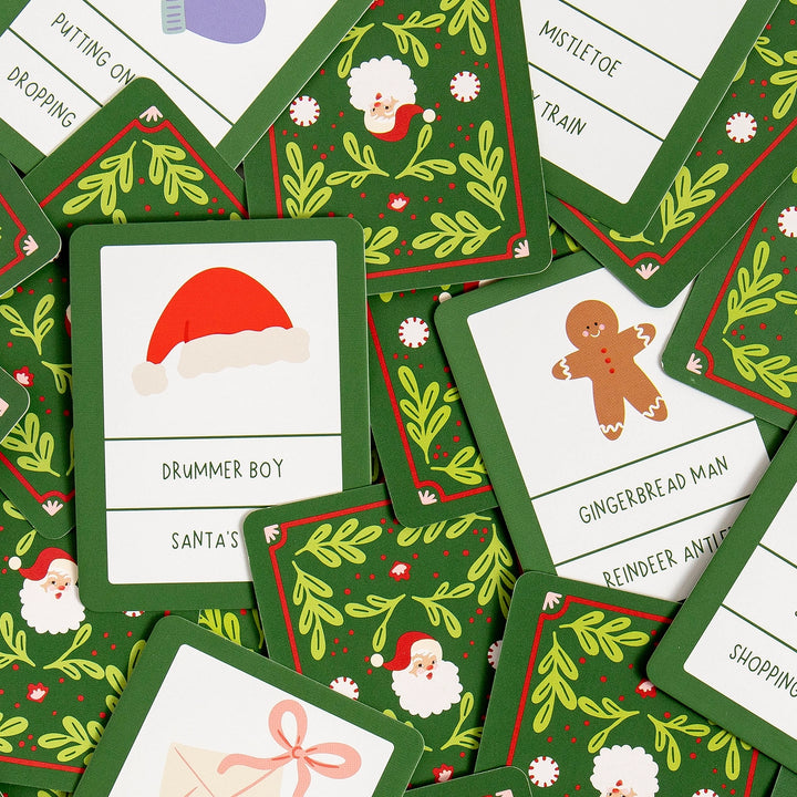 Christmas Charades Deck of Cards in Tin