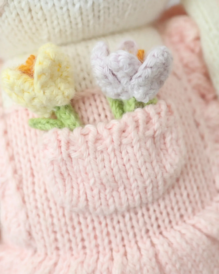 Little Bunny Clover by Cuddle+Kind: Handmade Dolls
