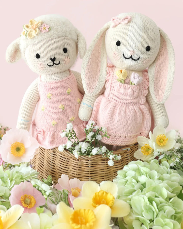 Little Bunny Clover by Cuddle+Kind: Handmade Dolls