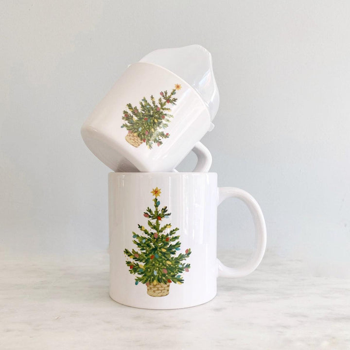 Two of a Kind Cup Set ~ Christmas Tree