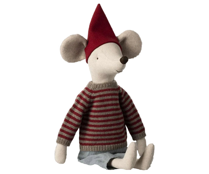 Maileg Christmas Mouse, Maxi - Boy