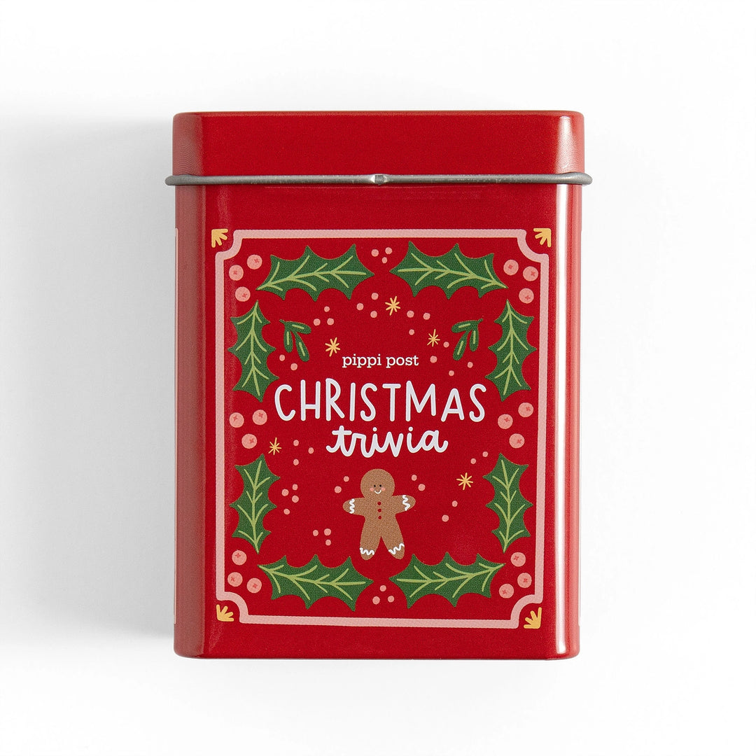 Christmas Trivia Deck of Cards in Tin
