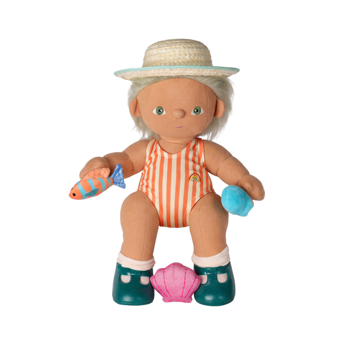 Boardwalk Beach Dress-Up Set ~ Dinkum Doll Seashell Shores Outfit Set