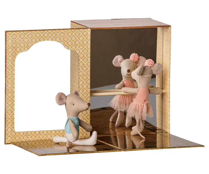 *Preorder* Maileg Ballet Mice in Dance Studio - Little Sister and Brother
