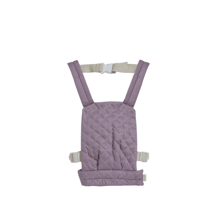 Olli Ella Dinkum Dolls Quilted Carrier - Lavender