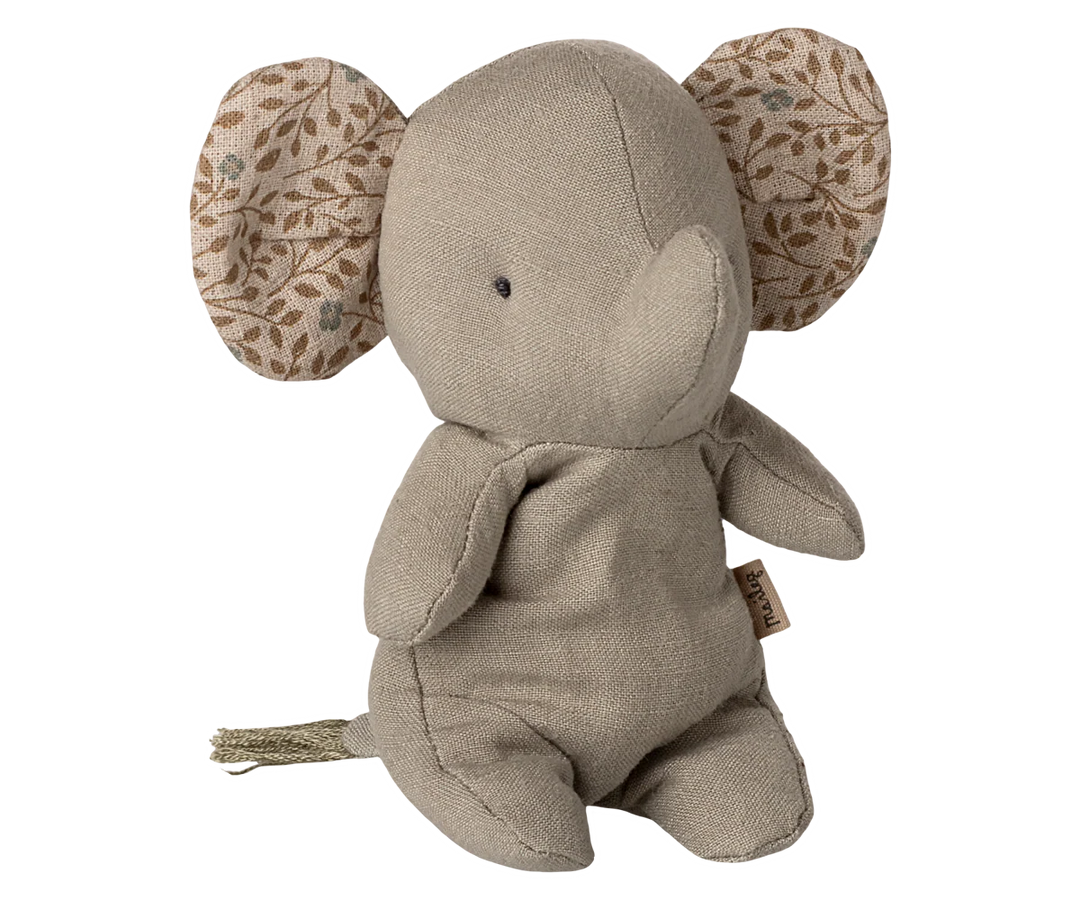 Safari Friends, Elephant, Mini - Iron Grey by Maileg