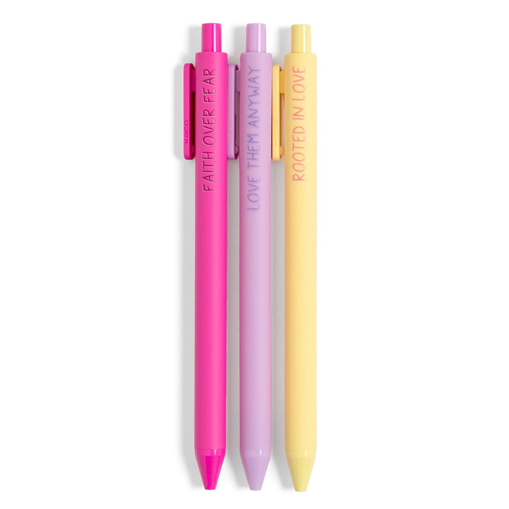 Faith Over Fear Pen Set