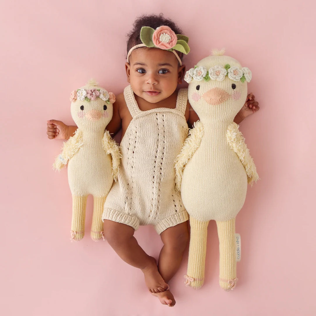 Little Flora the Duckling by Cuddle+Kind: Handmade Dolls