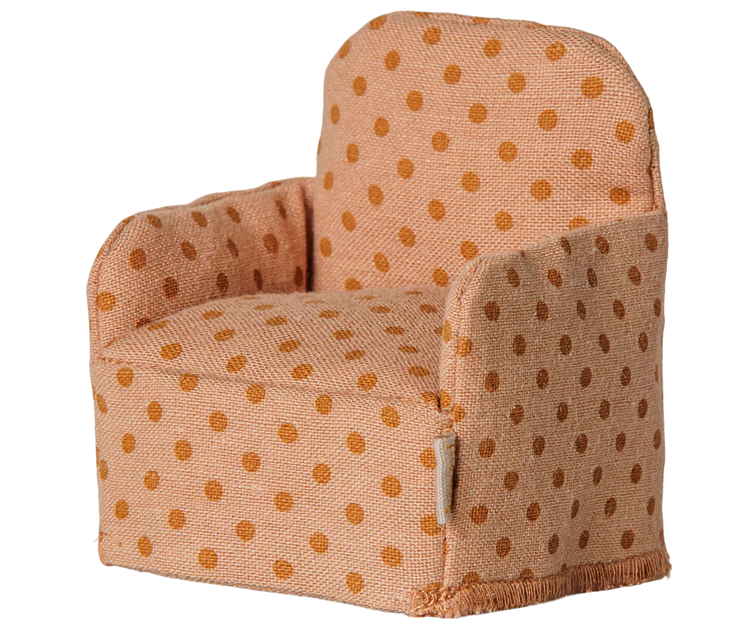 *Preorder* Maileg Folding Chair, Mouse - Dots (estimated arrival mid September)