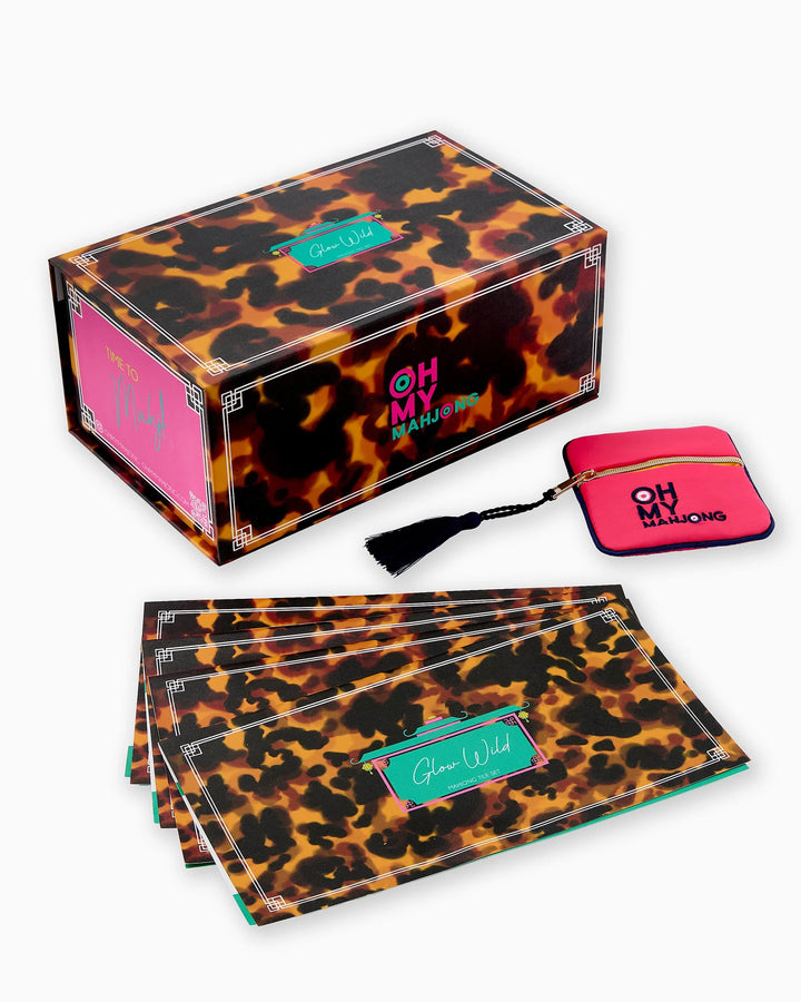 Glow Wild Mahjong Tiles by Oh My Mahjong