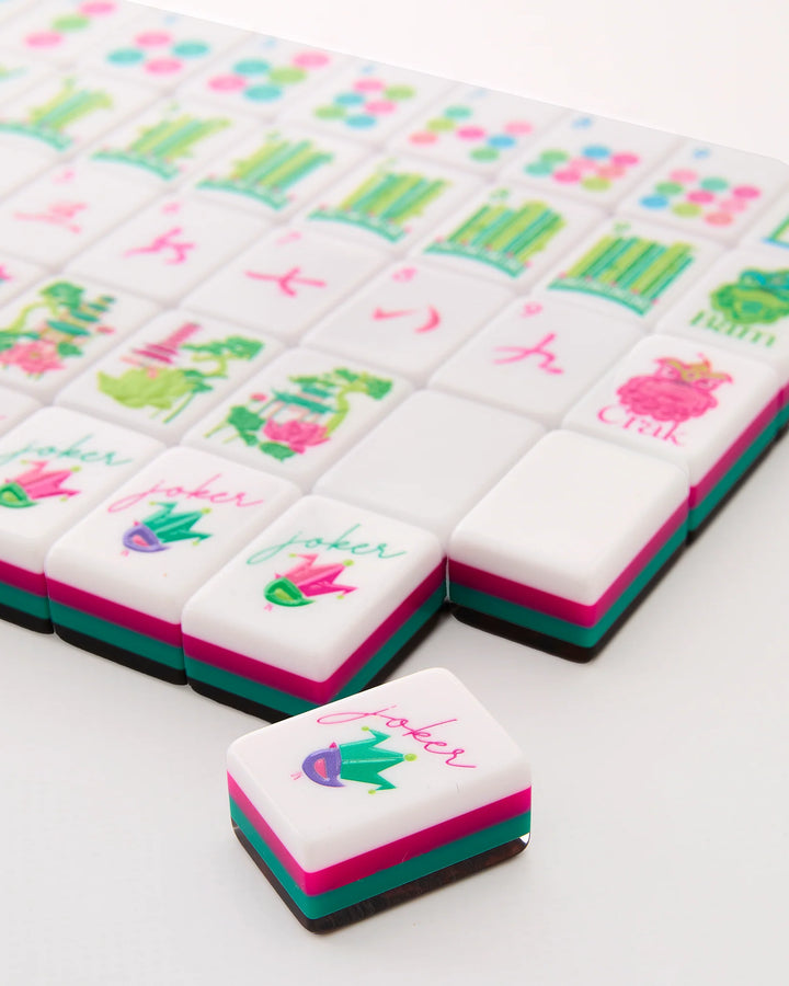 Glow Wild Mahjong Tiles by Oh My Mahjong