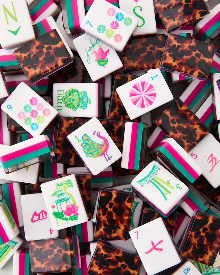 Glow Wild Mahjong Tiles by Oh My Mahjong