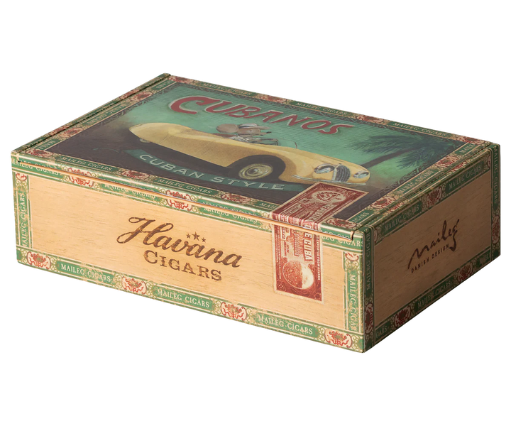 Maileg Grandma &amp; Grandpa in Cigarbox