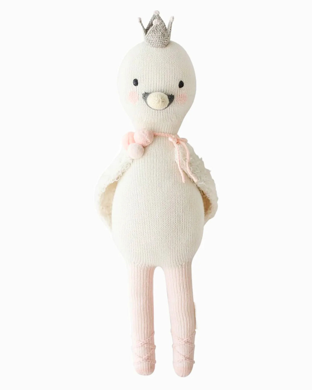 Little Harlow the Swan by Cuddle+Kind: Handmade Dolls