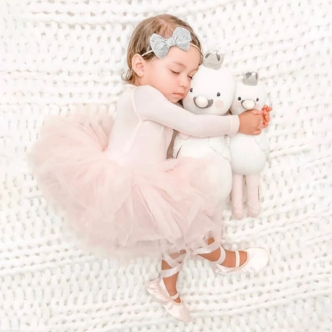 Little Harlow the Swan by Cuddle+Kind: Handmade Dolls
