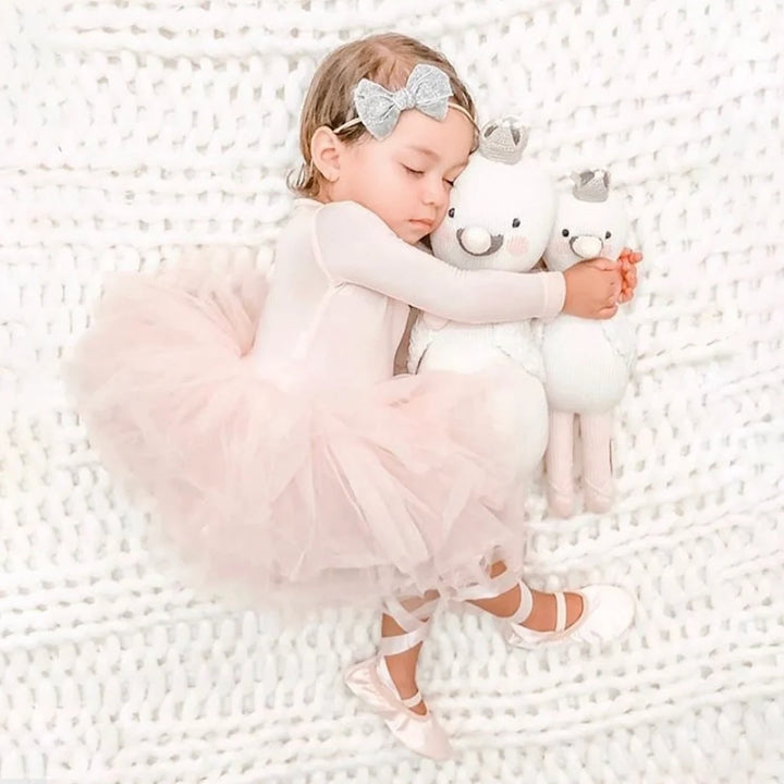 Little Harlow the Swan by Cuddle+Kind: Handmade Dolls