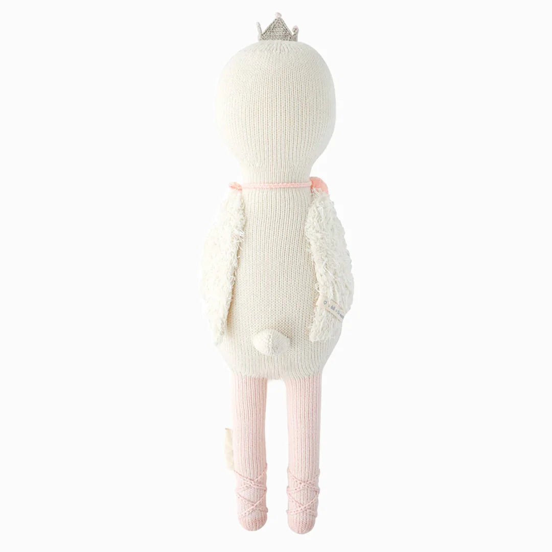 Little Harlow the Swan by Cuddle+Kind: Handmade Dolls
