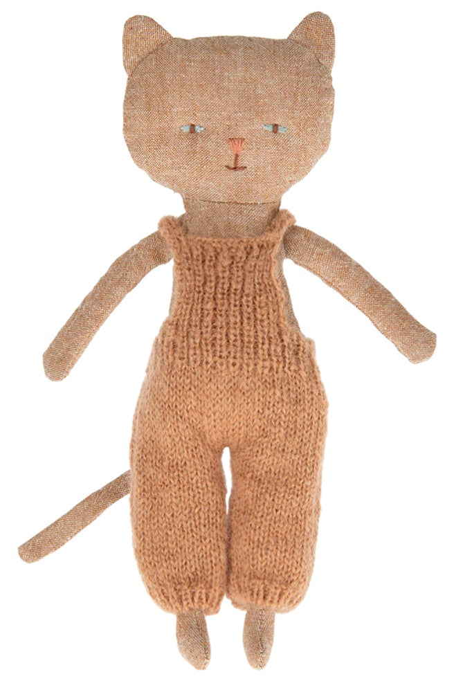 Ginger Kitten in Overalls by Maileg