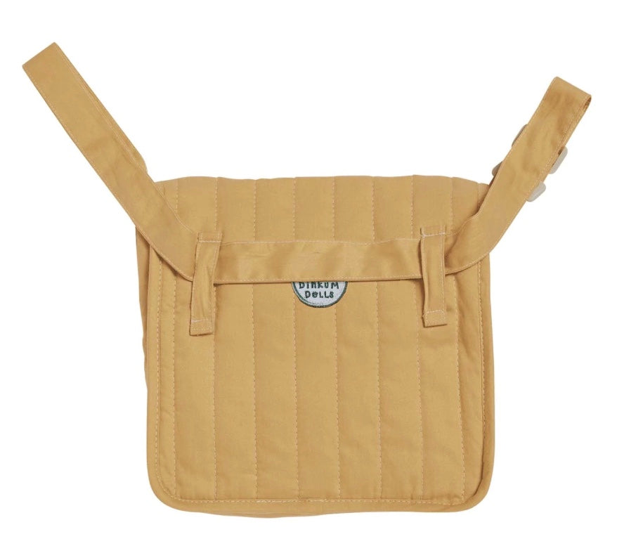 Olli Ella Dinkum Dolls Quilted Carrier - Honey