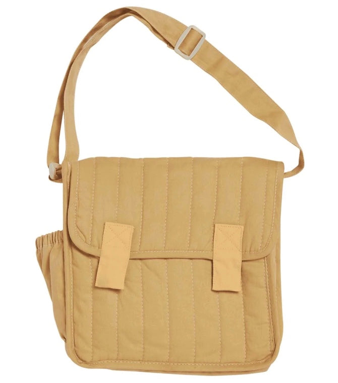 Olli Ella Dinkum Dolls Quilted Carrier - Honey