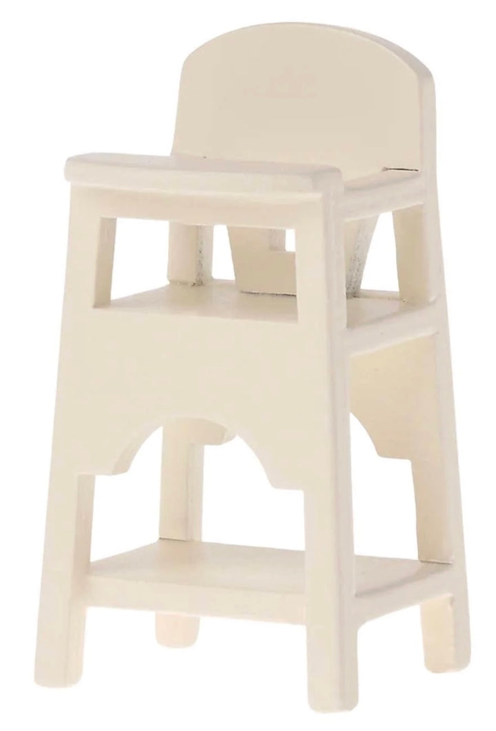Highchair (Off White) - Maileg Mouse