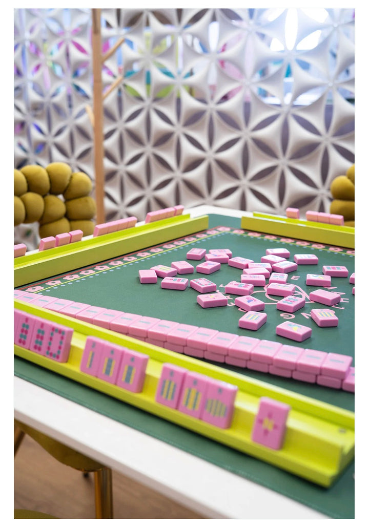 Mahjong Tiles - Pretty in Pink