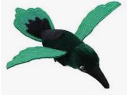 Hummingbird (Green) Finger Puppet