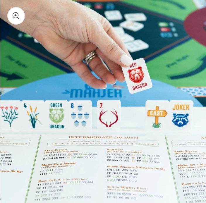 Mini Mahjer Complete Game: Woodlands Edition