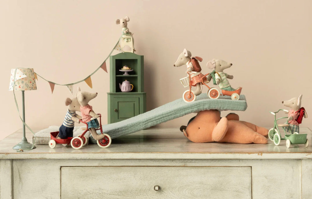Maileg Mouse Tricycle Basket