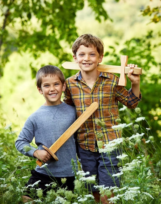 Wooden Knights Sword