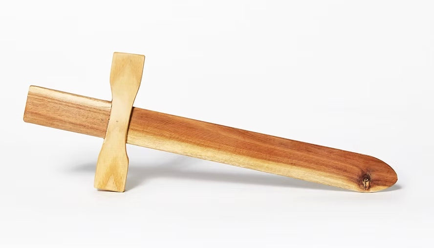 Wooden Knights Sword