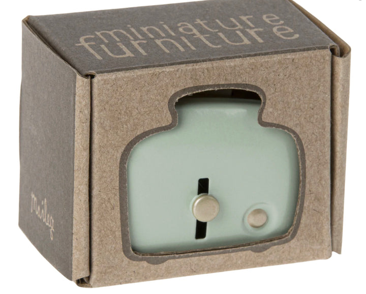 Maileg Toaster with Bread, Miniature - Mint