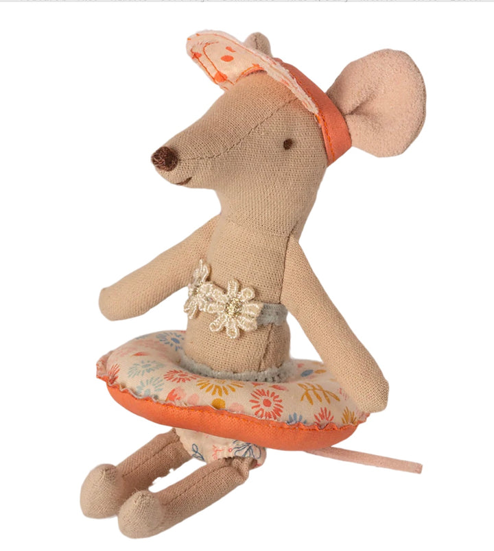 Maileg Float, Small Mouse - Flower