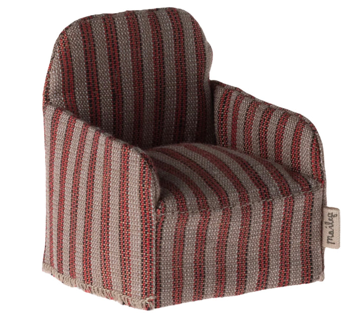 Maileg Chair, Mouse - Stripe