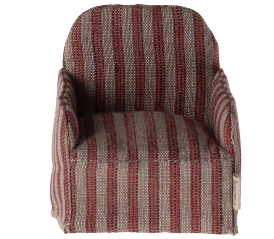 Maileg Chair, Mouse - Stripe