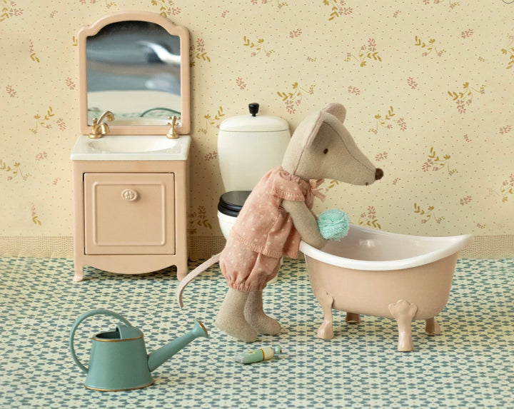 Maileg Bathtub, Mouse - Rose