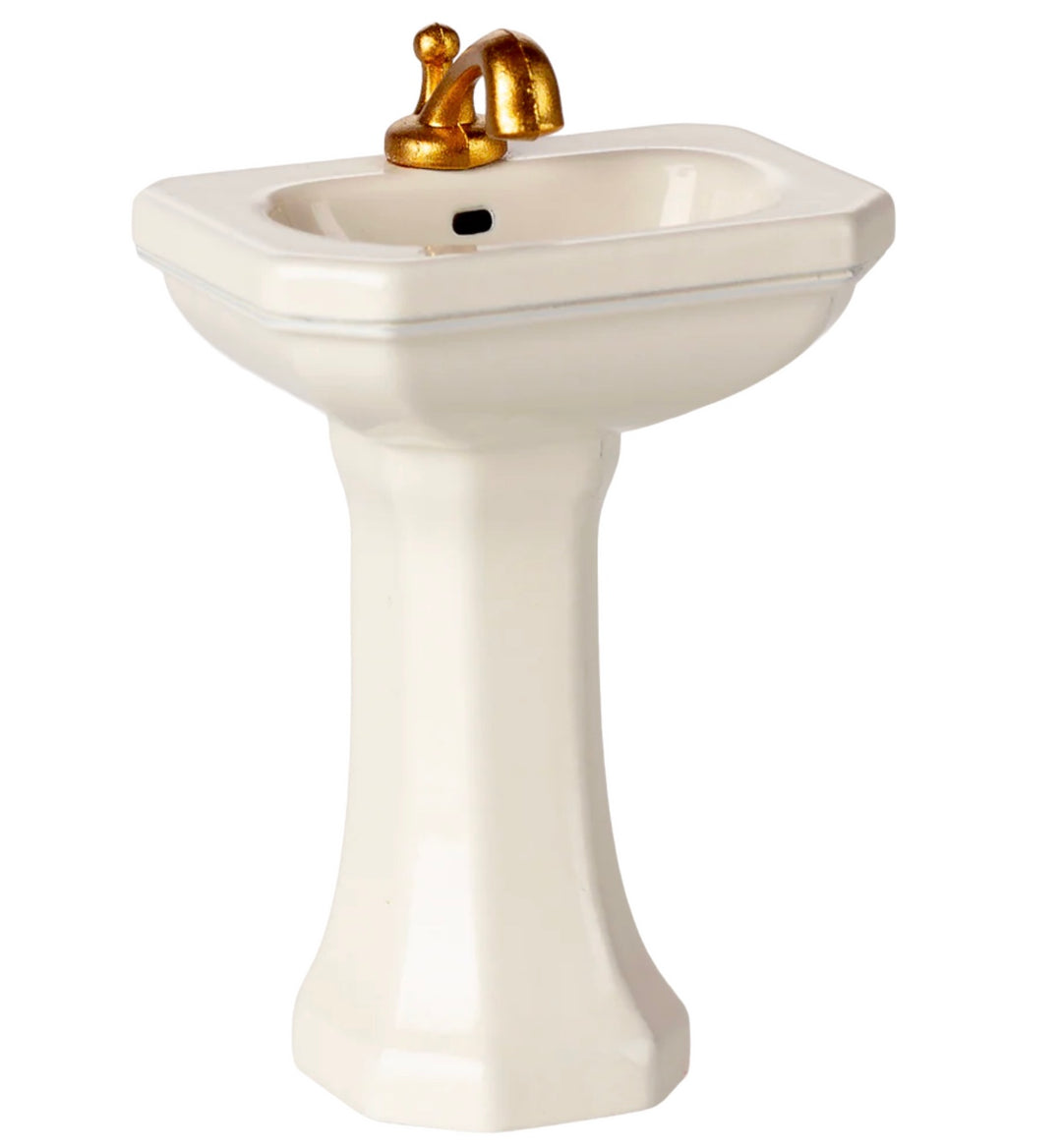 Maileg Bathrooom Sink, Mouse - Off White